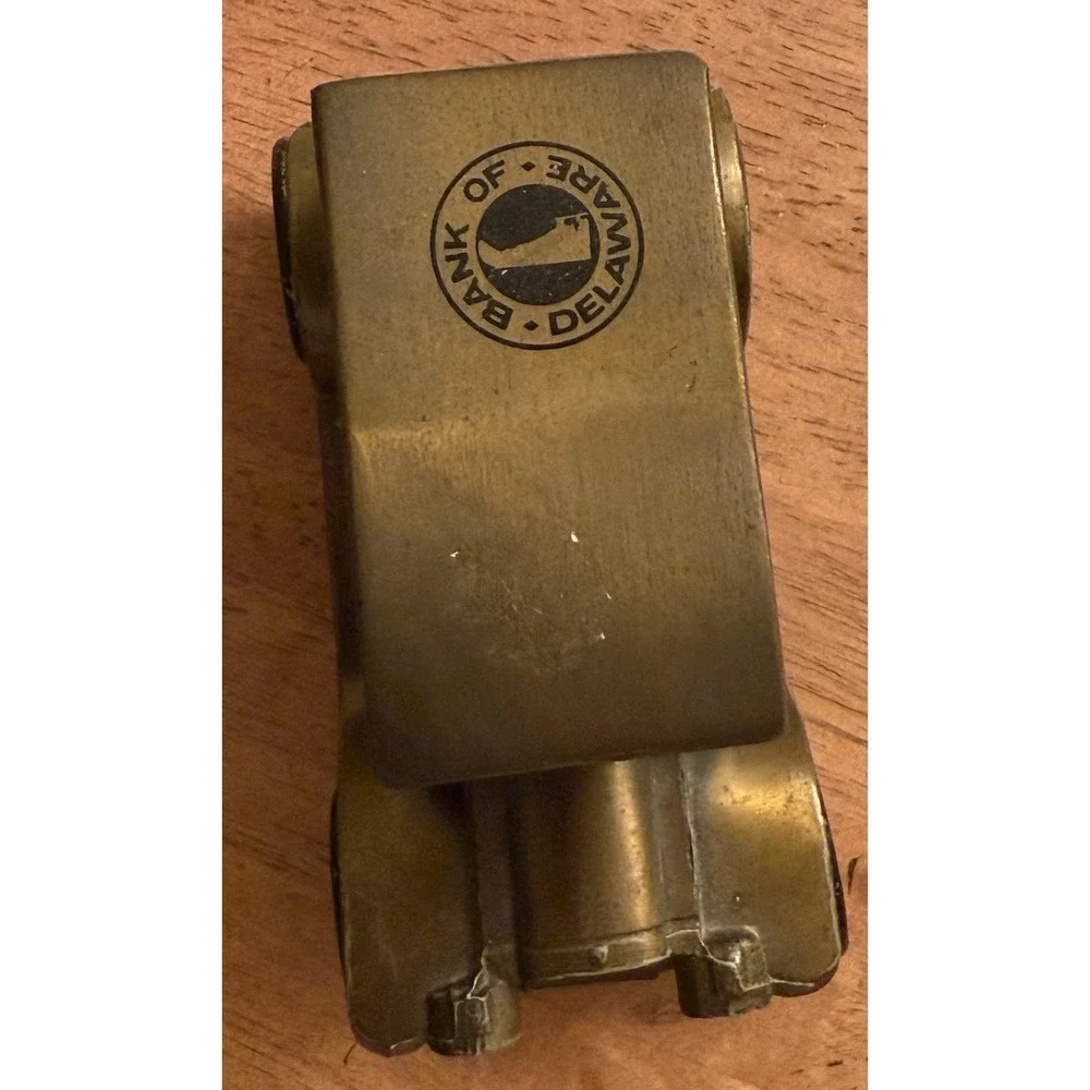 Vintage‎ - Metal Car Coin Bank - 1912 Packard - Bank Of Delaware 1970s